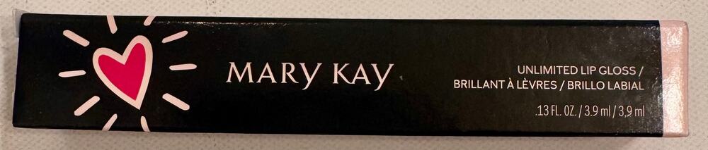 NIB Mary Kay Unlimited Lip Gloss Confident Pink 169299 .13floz